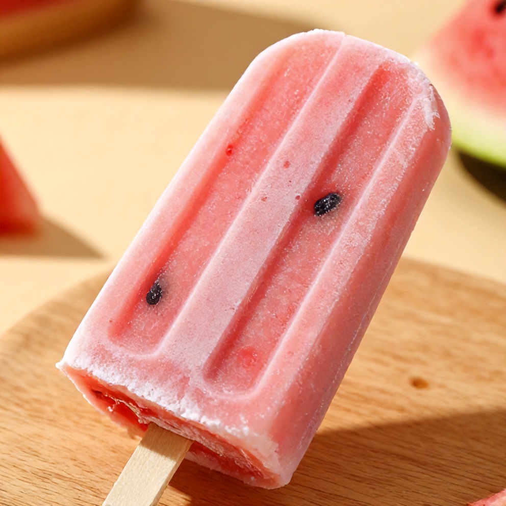 Refreshing Watermelon Coconut Popsicles