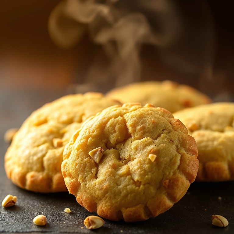 Salty Buttery Pistachio Cookies