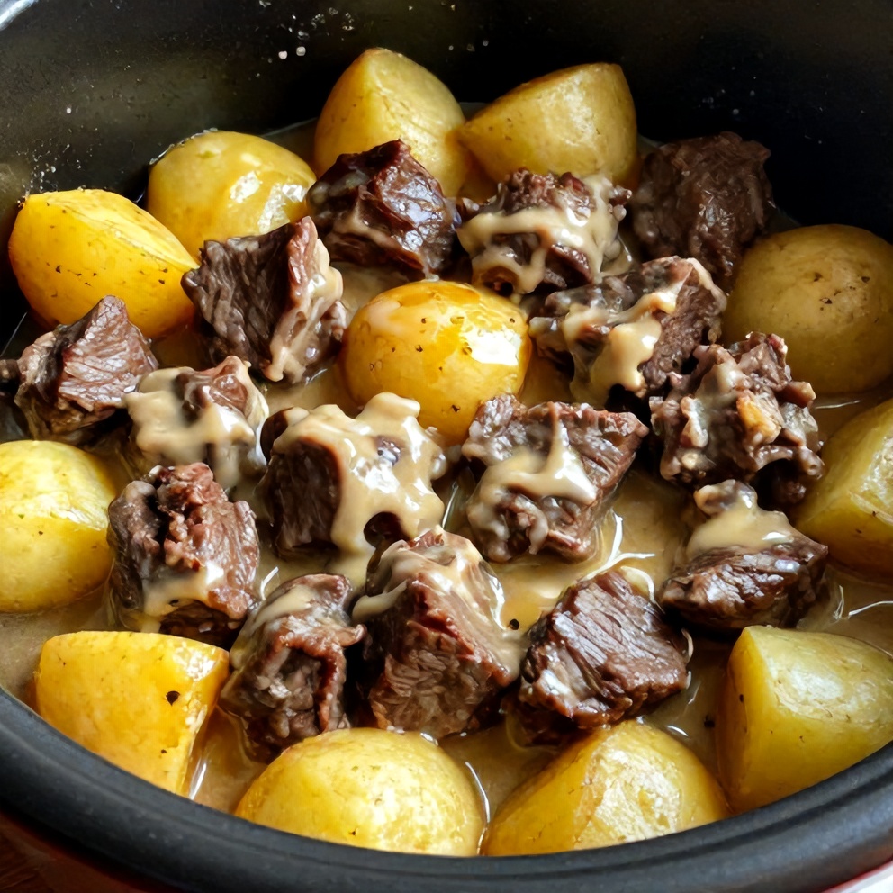 slow cooker beef bites