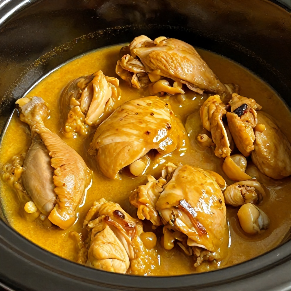 slow cooker honey mustard chicken