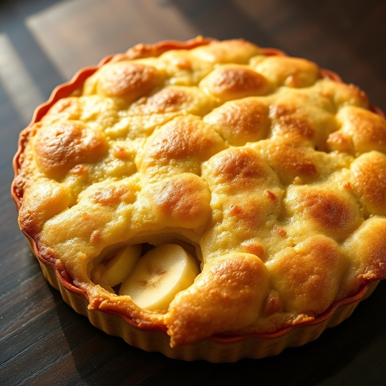 southern banana cobbler