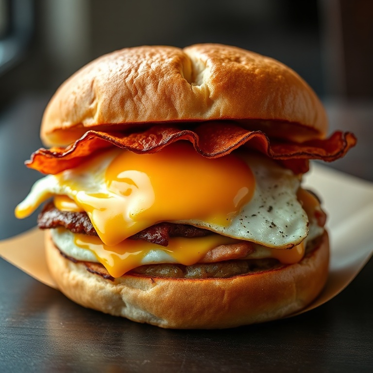 spicy chipotle egg breakfast sandwiches
