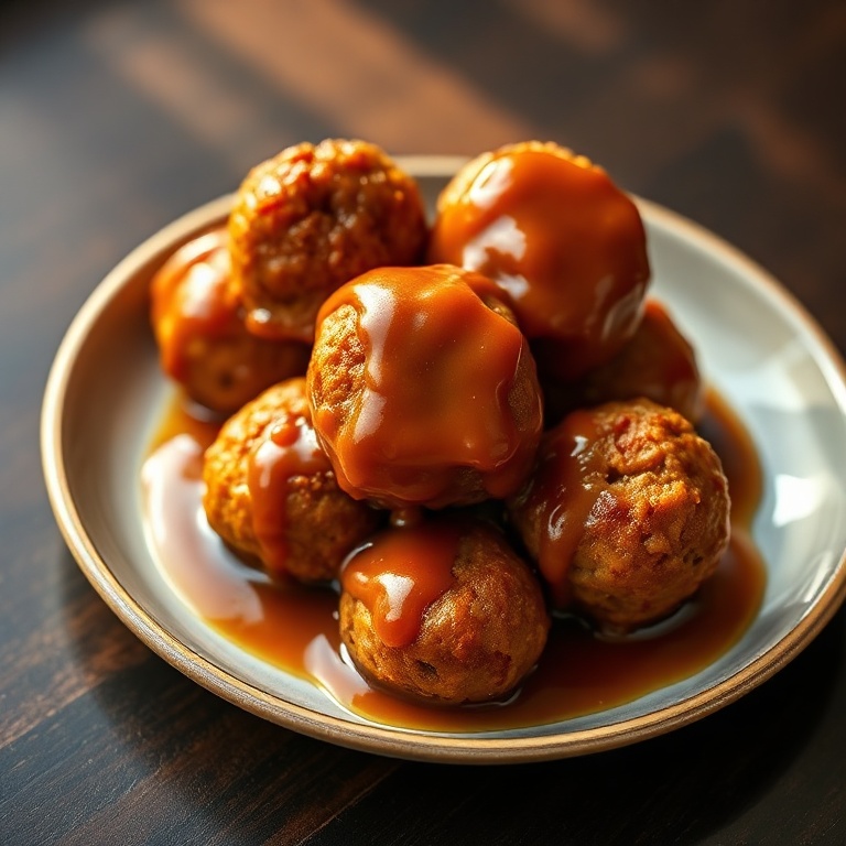 Sweet Potato Pork Meatballs