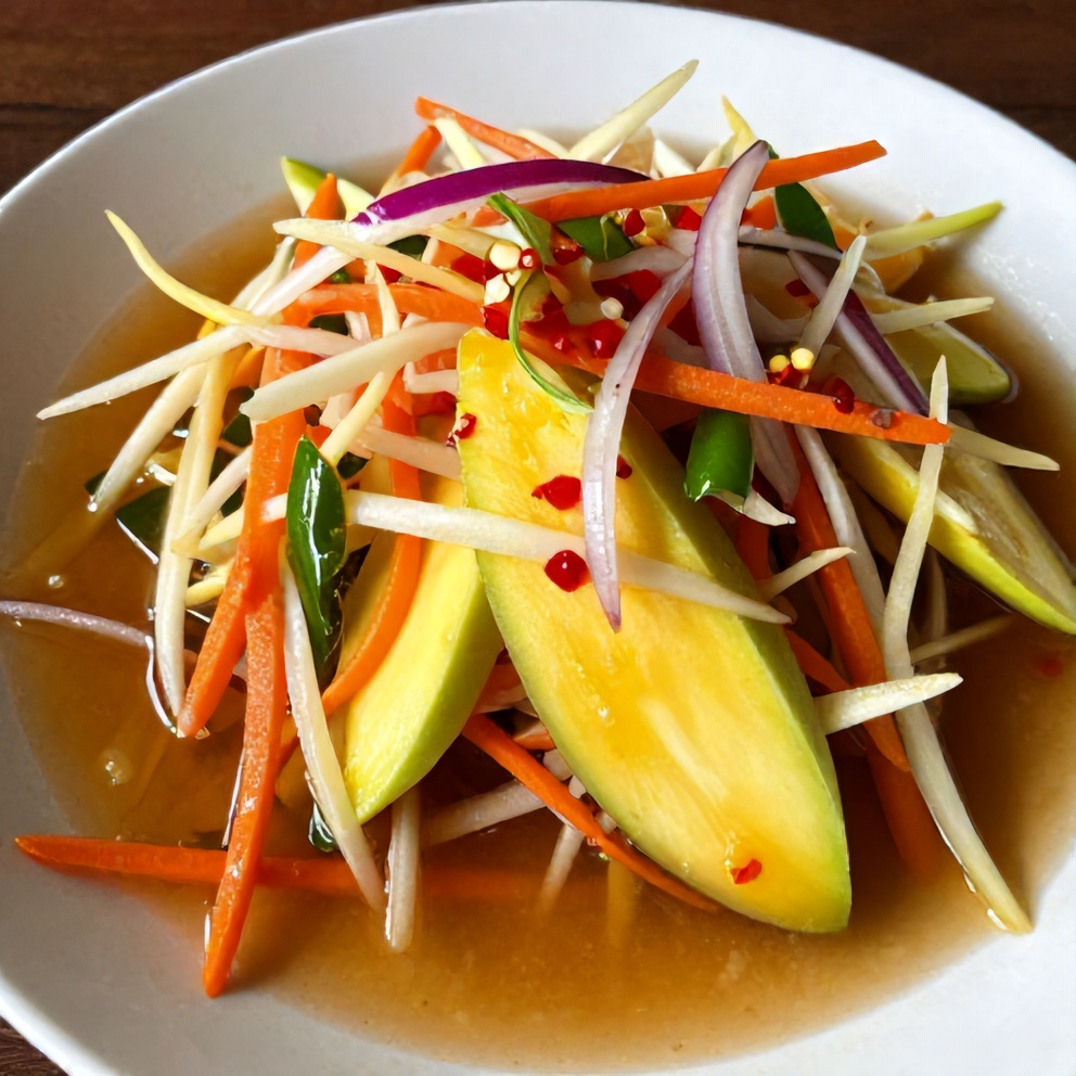 Thai Mango Green Papaya Salad