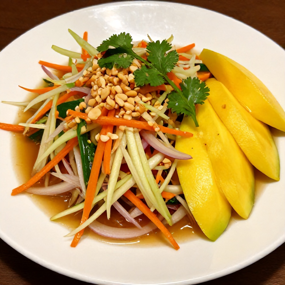 Thai Mango Green Papaya Salad Ready to Serve