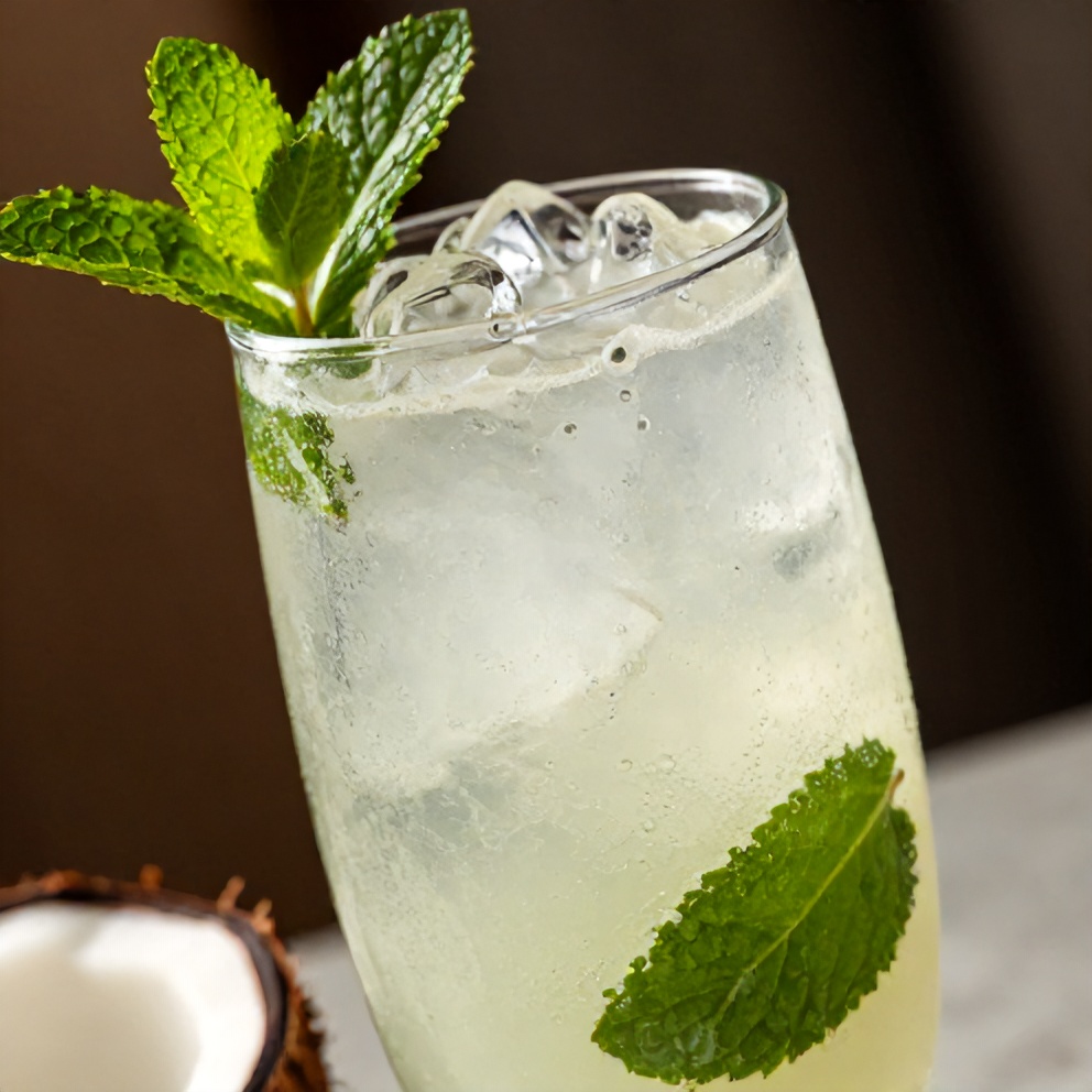 White Christmas Mojito