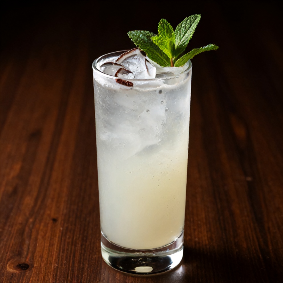 Finished White Christmas Mojito