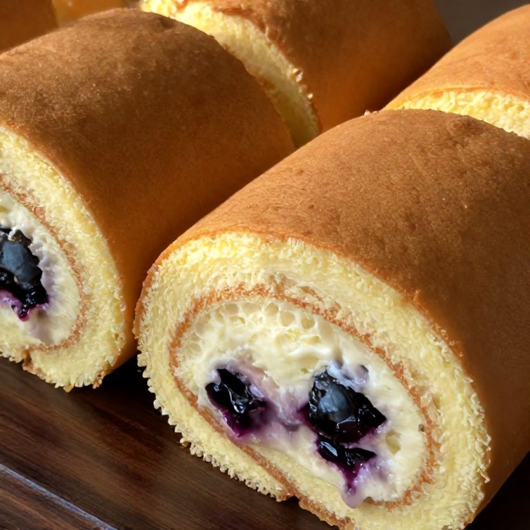 Blueberry Cheesecake Rolls