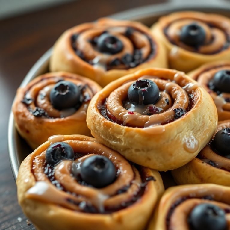 Blueberry Cinnamon Rolls