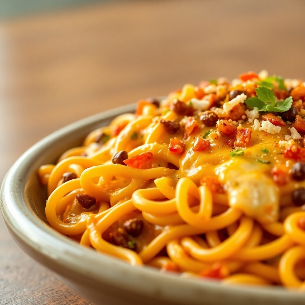 Cheesy Taco Pasta