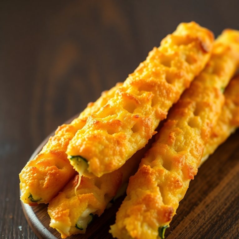 cheesy zucchini breadsticks