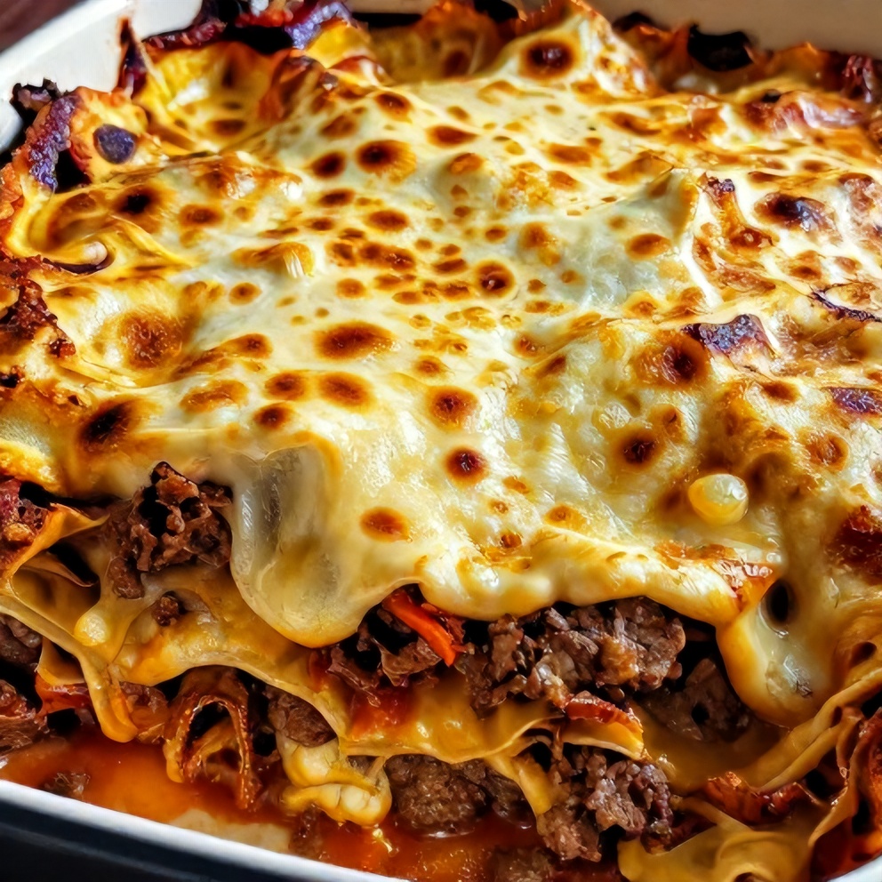Creamy Beef Lasagna Recipe
