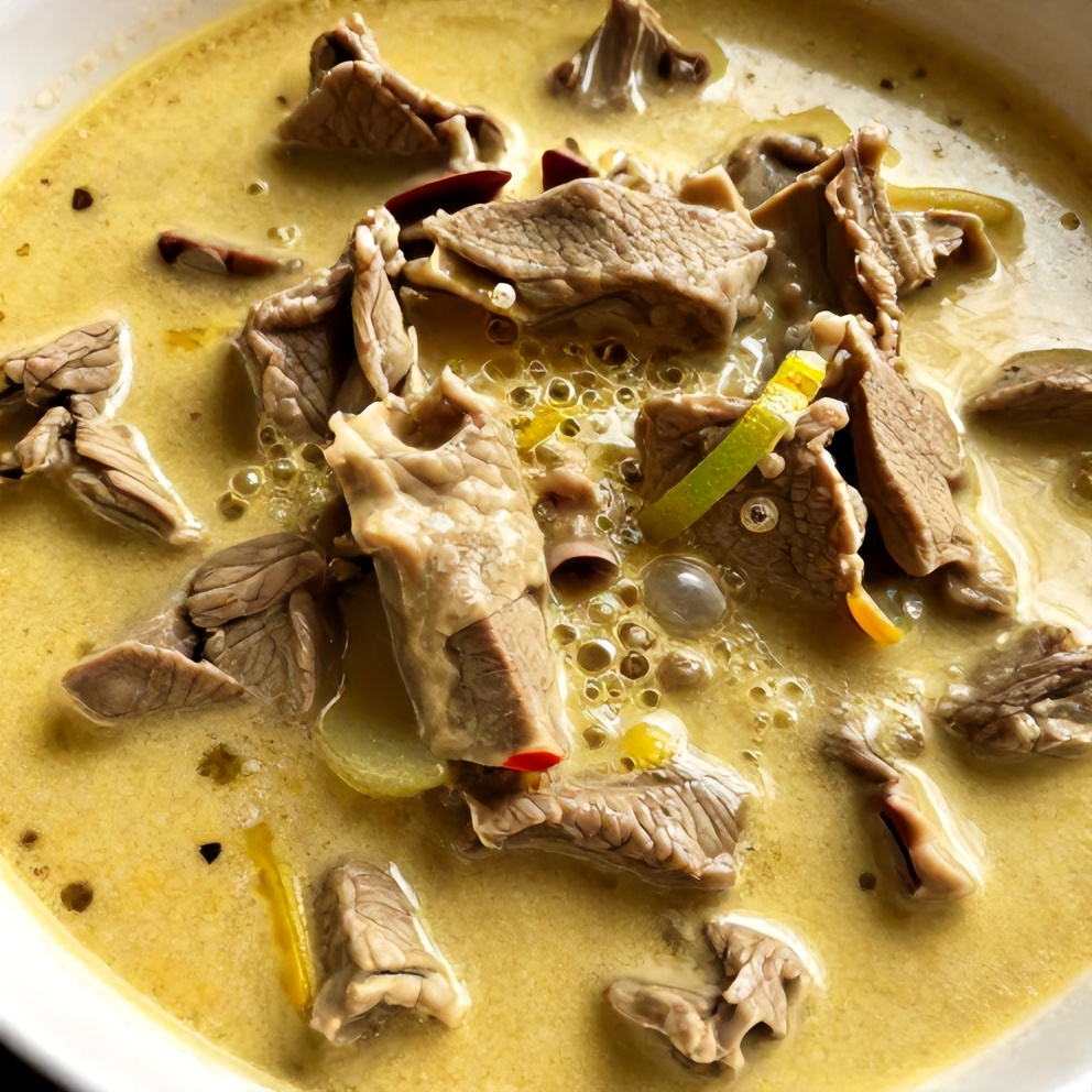 Creamy Lemongrass Coconut Beef Curry