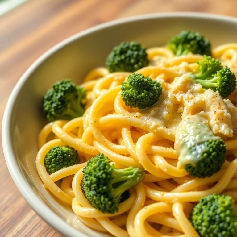Mafaldine Pasta Limone with Broccoli