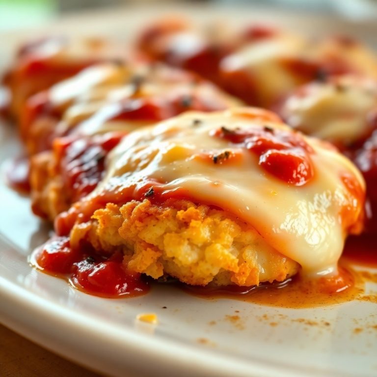 Crispy Baked Chicken Parmesan