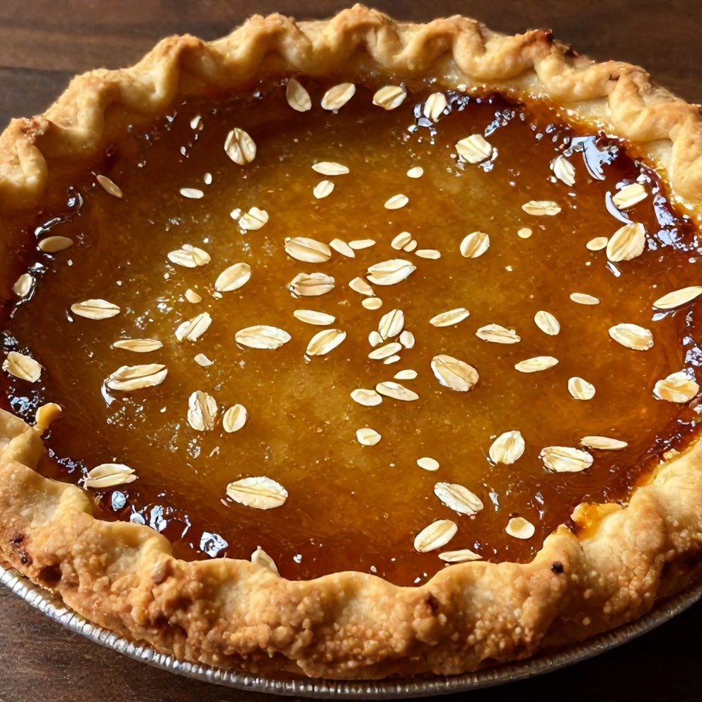 burnt honey pie