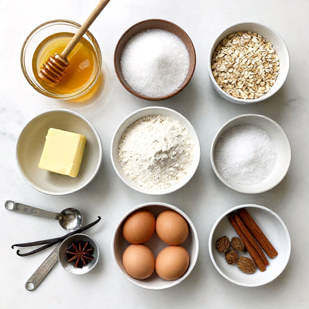 Burnt Honey Pie Ingredients