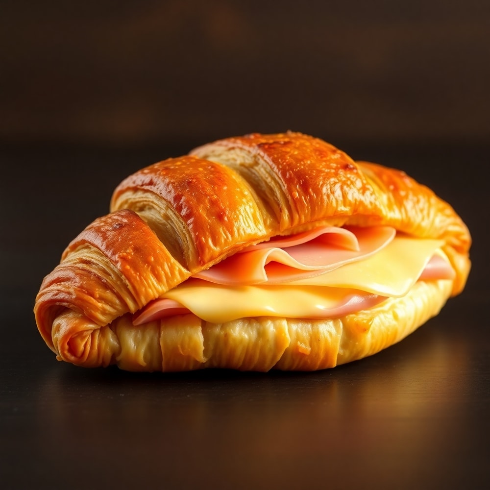 ham and cheese croissant