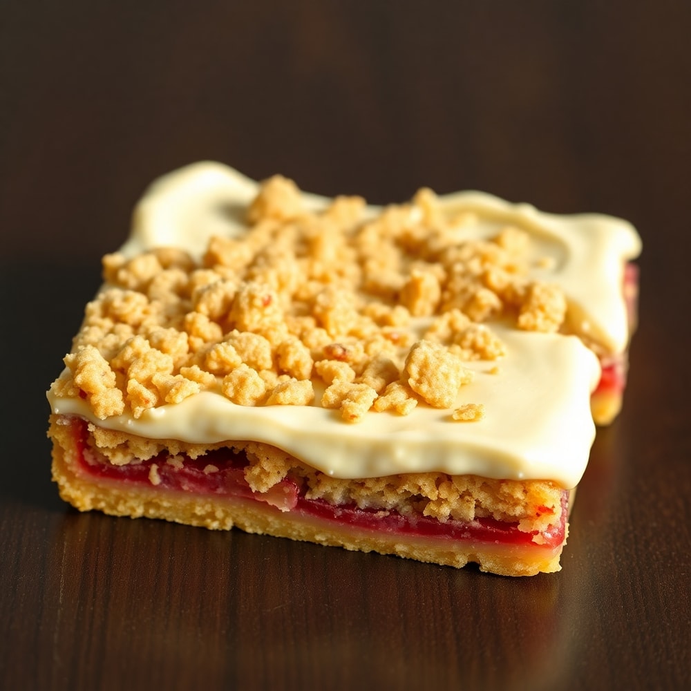 rhubarb bars