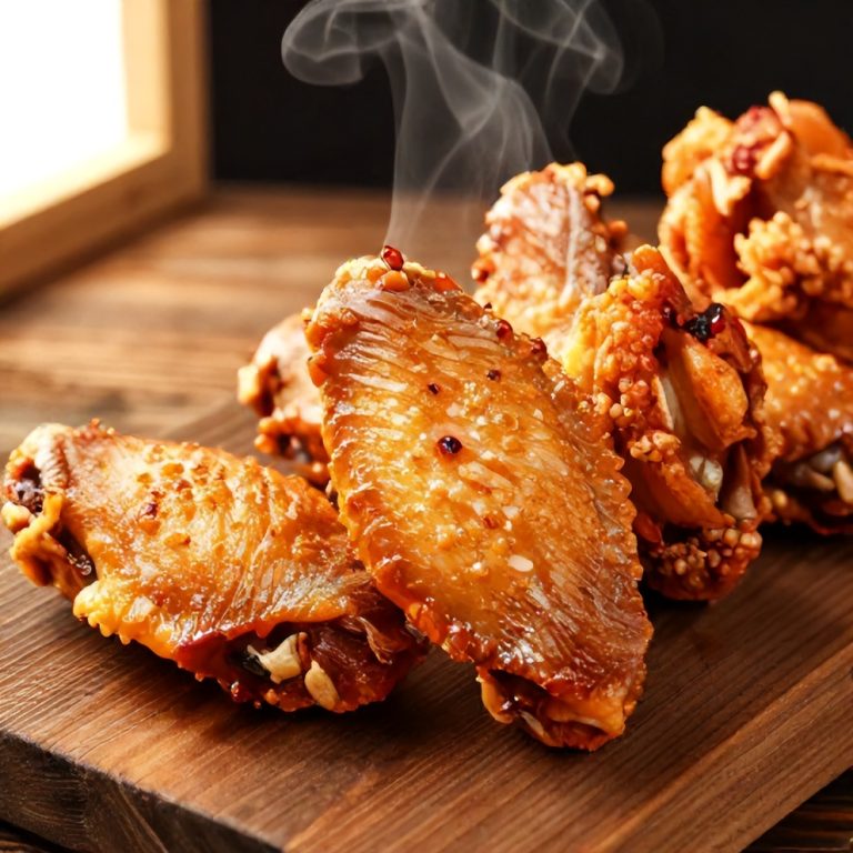 Crispy Spicy Baked Chicken Wings