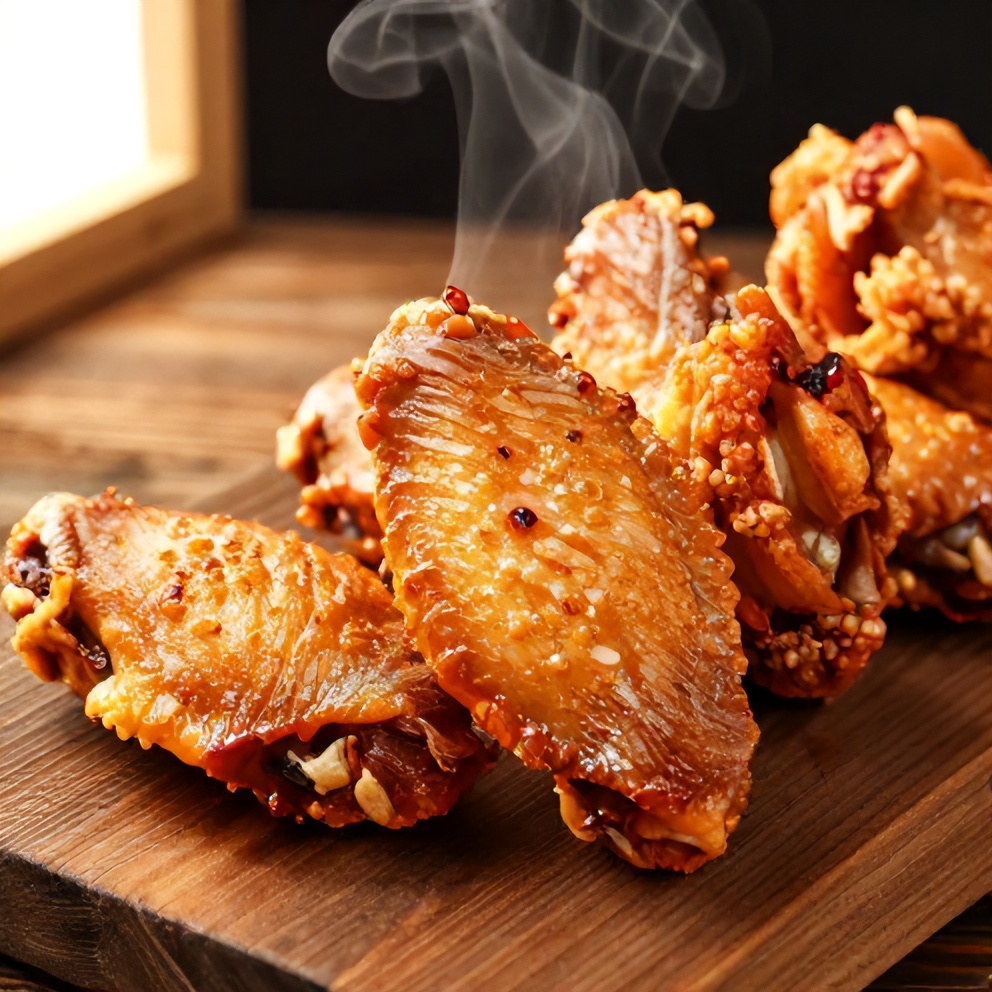Crispy Spicy Baked Chicken Wings