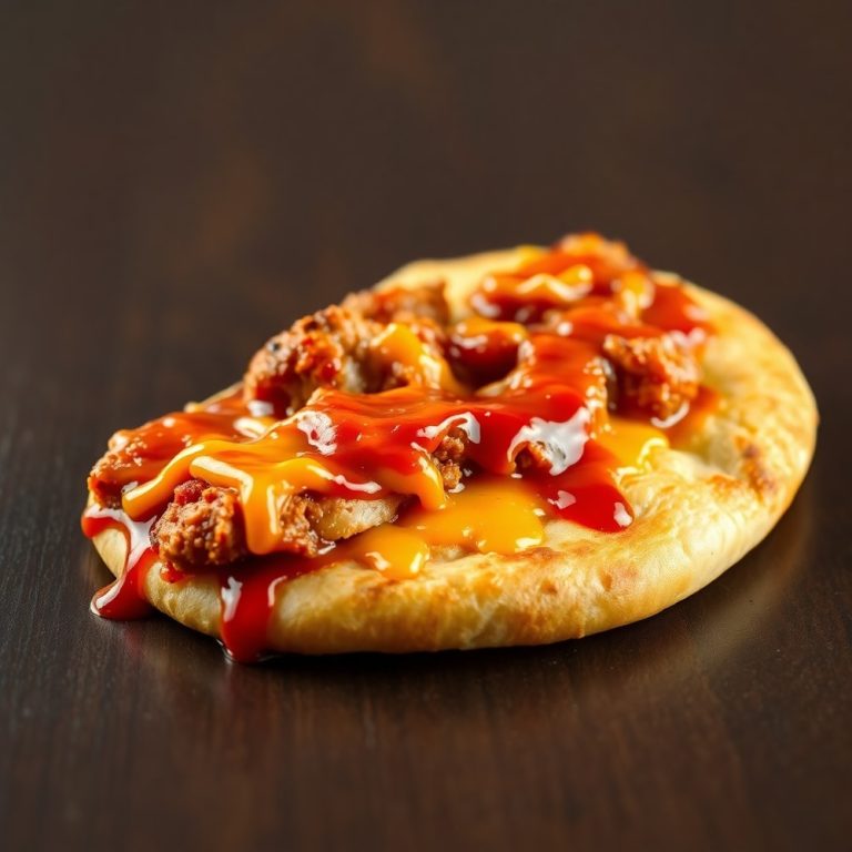 Easy BBQ Chicken Flatbread
