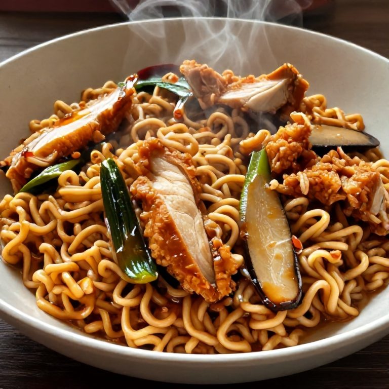 Easy Chicken Ramen Stir Fry