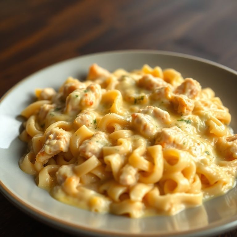 easy chicken tetrazzini