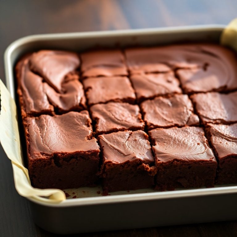 chocolate mousse brownies