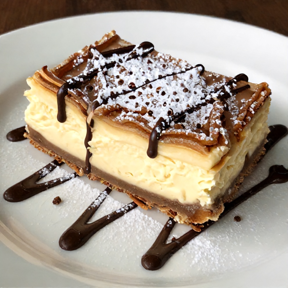 Churro Cheesecake Bars on a plate with a fork