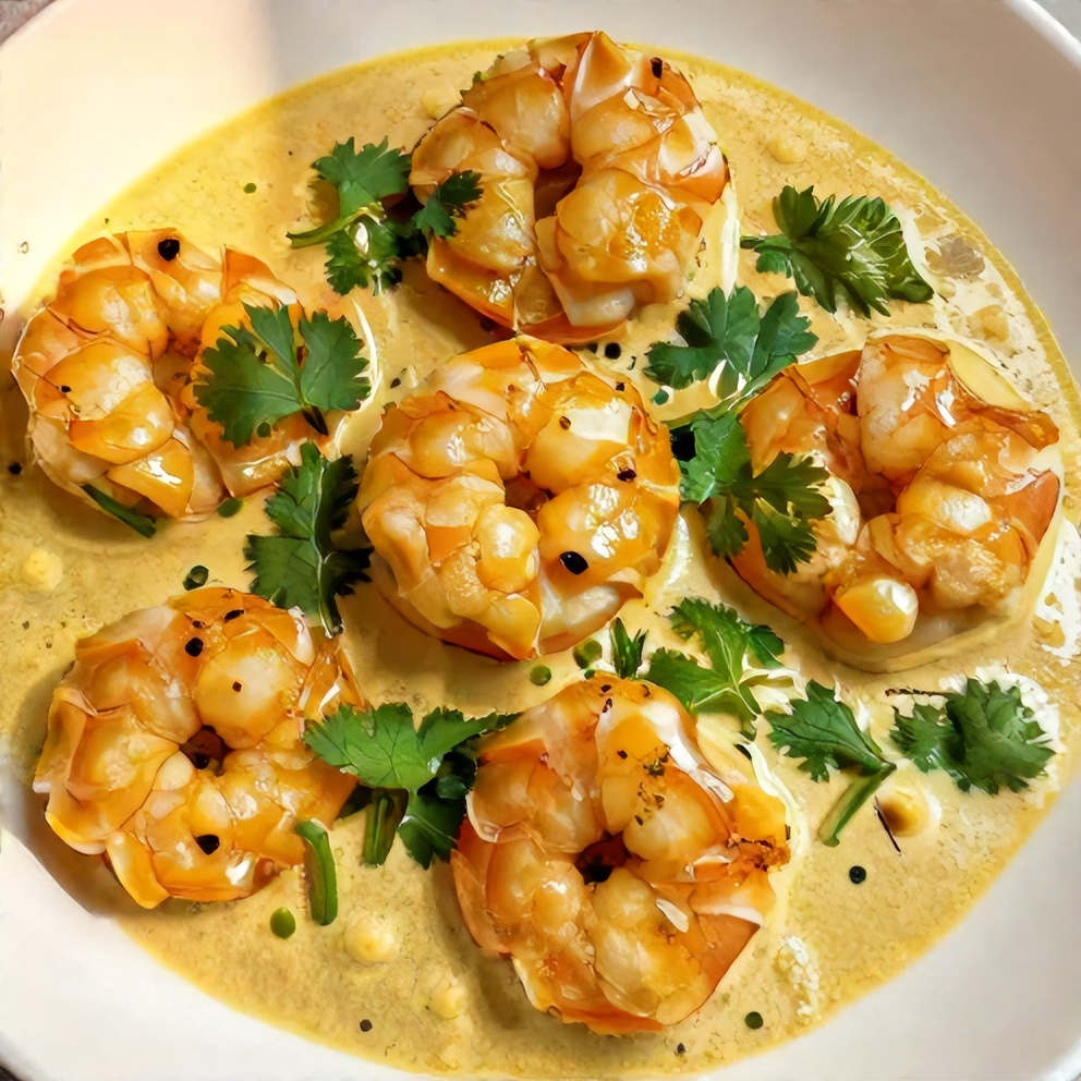 Easy Coconut Curry Shrimp