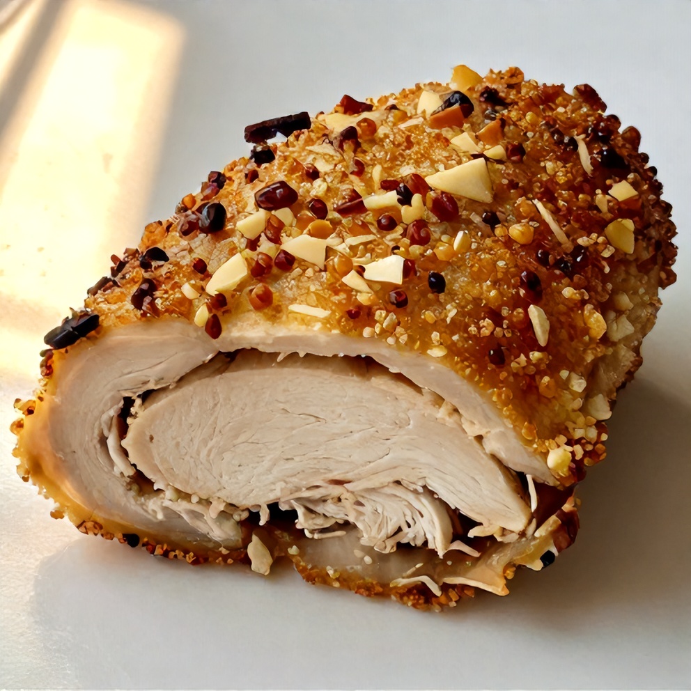 garlic parmesan chicken meatloaf