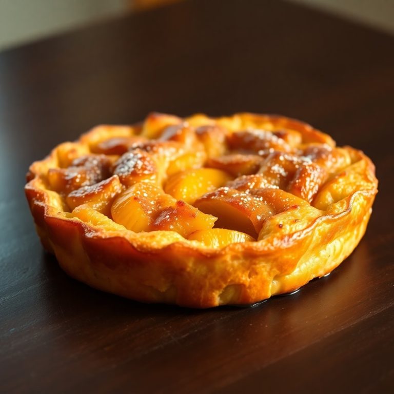 Easy Peach Cobbler French Toast Bake