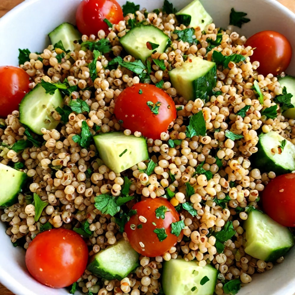 Easy Quinoa Tabbouleh Salad