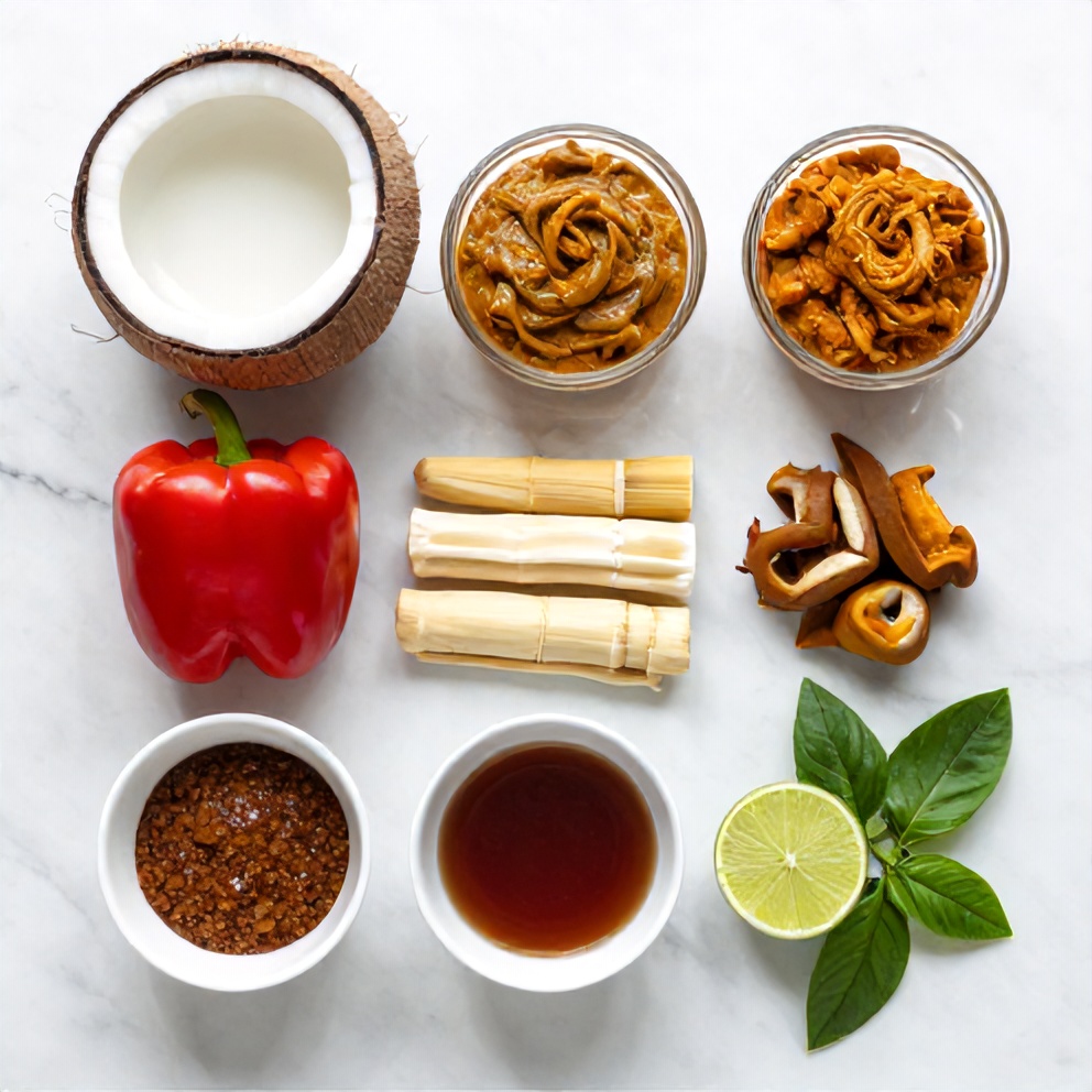 Thai Chicken Coconut Curry Ingredients