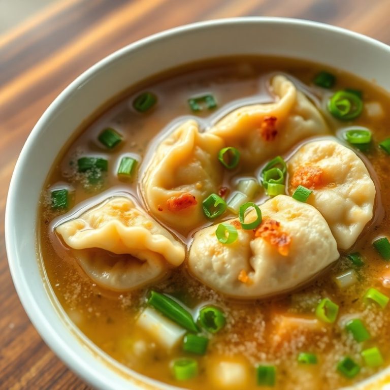 Thai Potsticker Soup