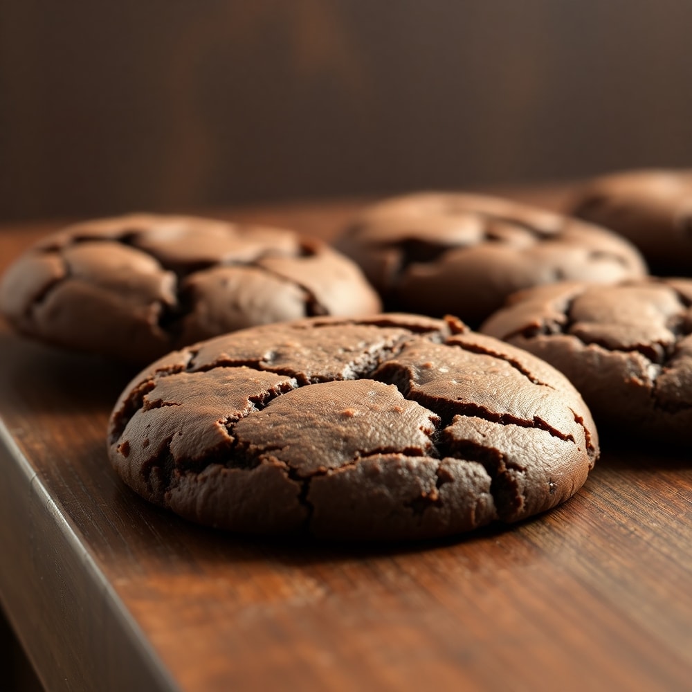 Fudgy Chocolate Brownie Cookies