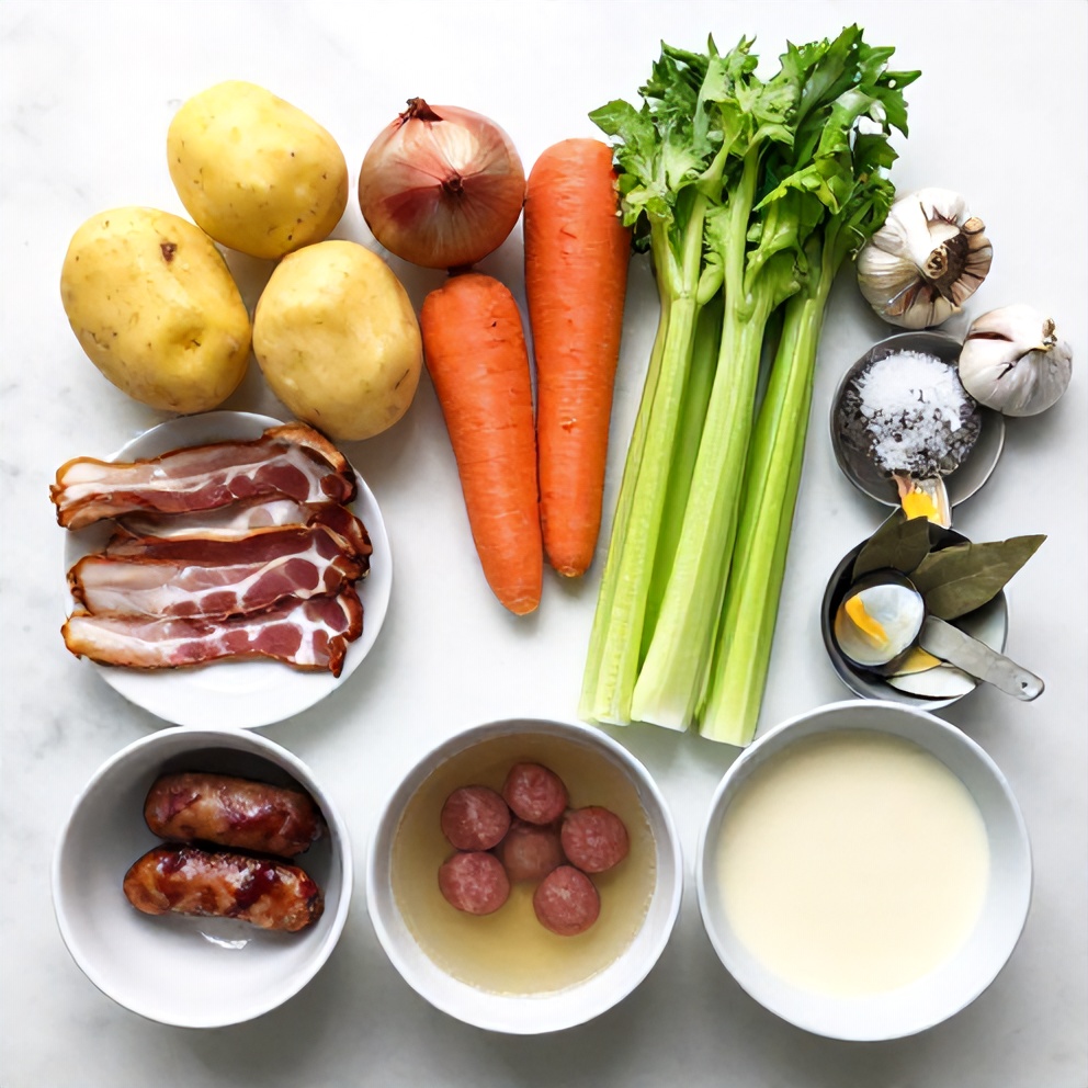 German Potato Soup Ingredients