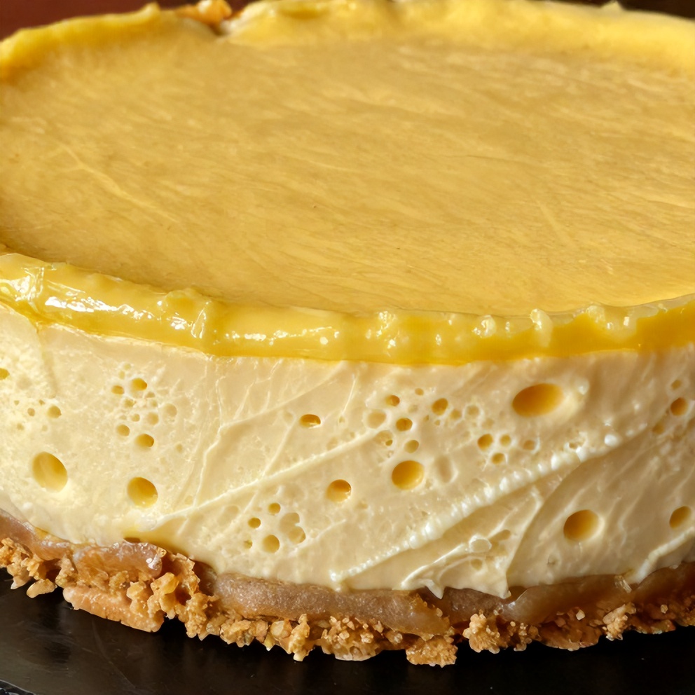 no-bake pineapple cheesecake