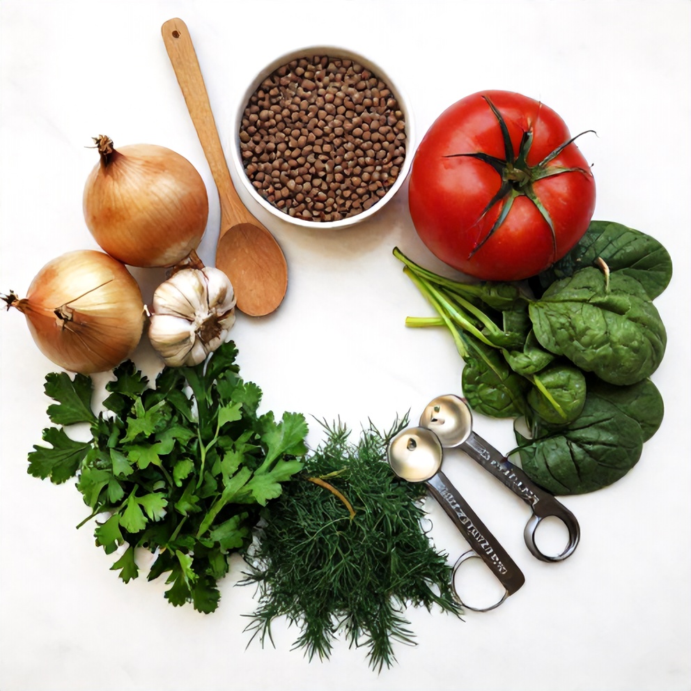Persian Noodle Soup Ingredients