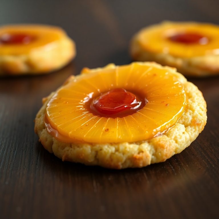 Pineapple Upside Down Sugar Cookies