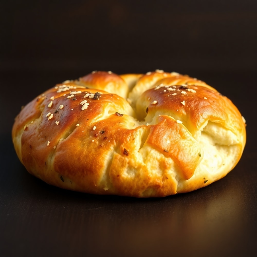 quick garlic parmesan focaccia