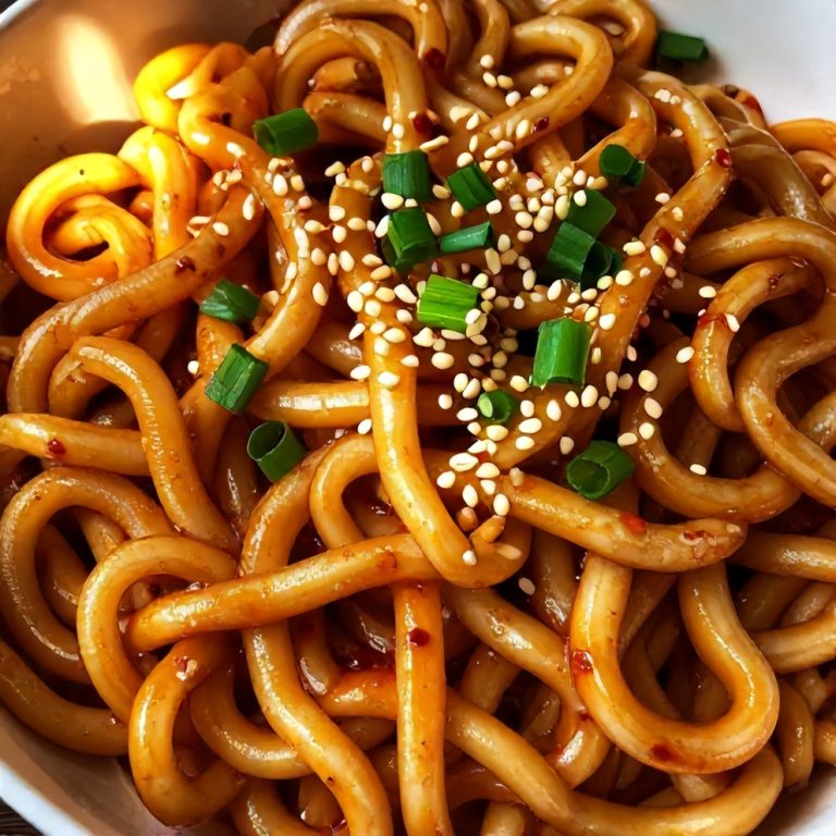 Quick Spicy Chili Oil Udon Noodles