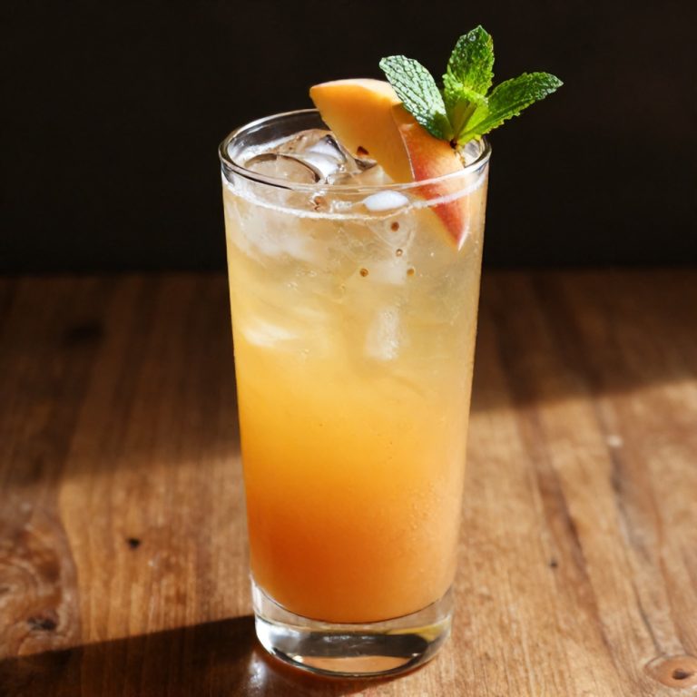 Refreshing Peach Lemonade