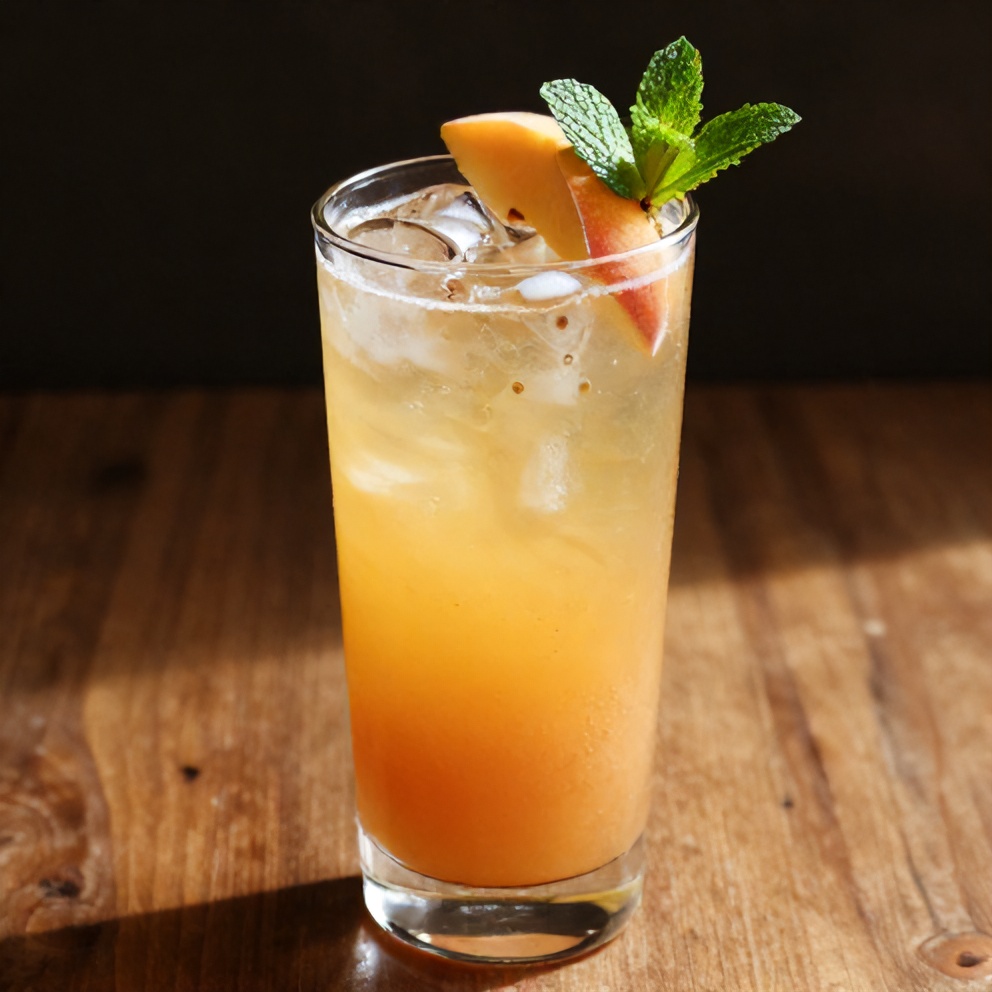 Refreshing Peach Lemonade