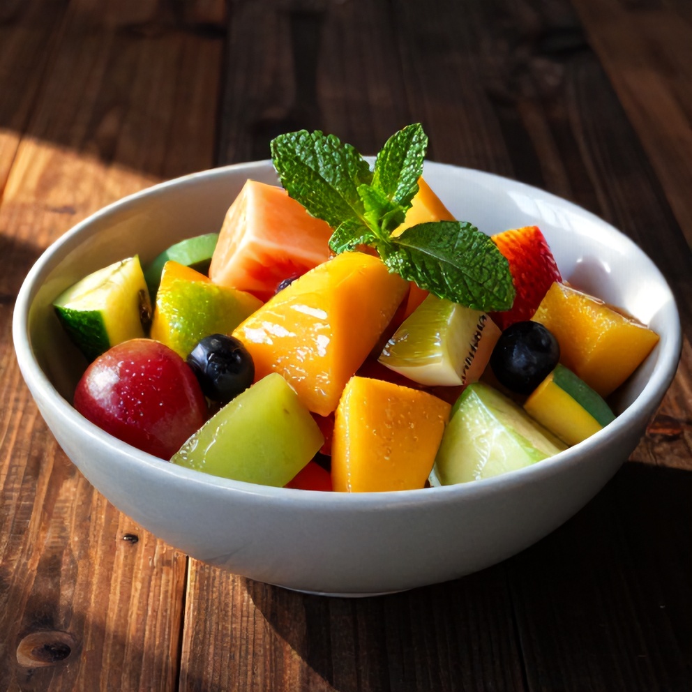 refreshing summer fruit salad