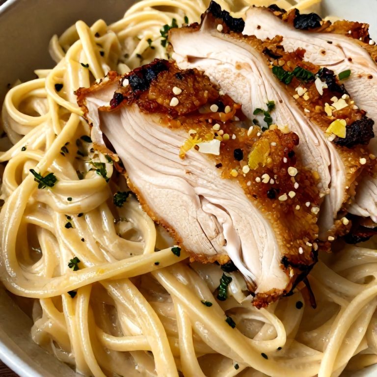 romano chicken lemon garlic pasta