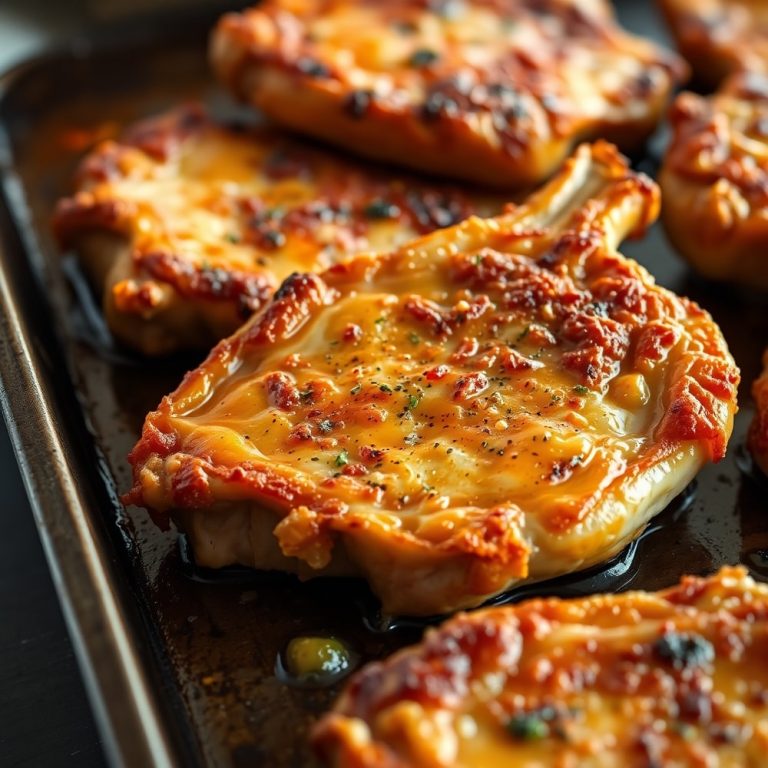 sheet pan lemon garlic pork chops