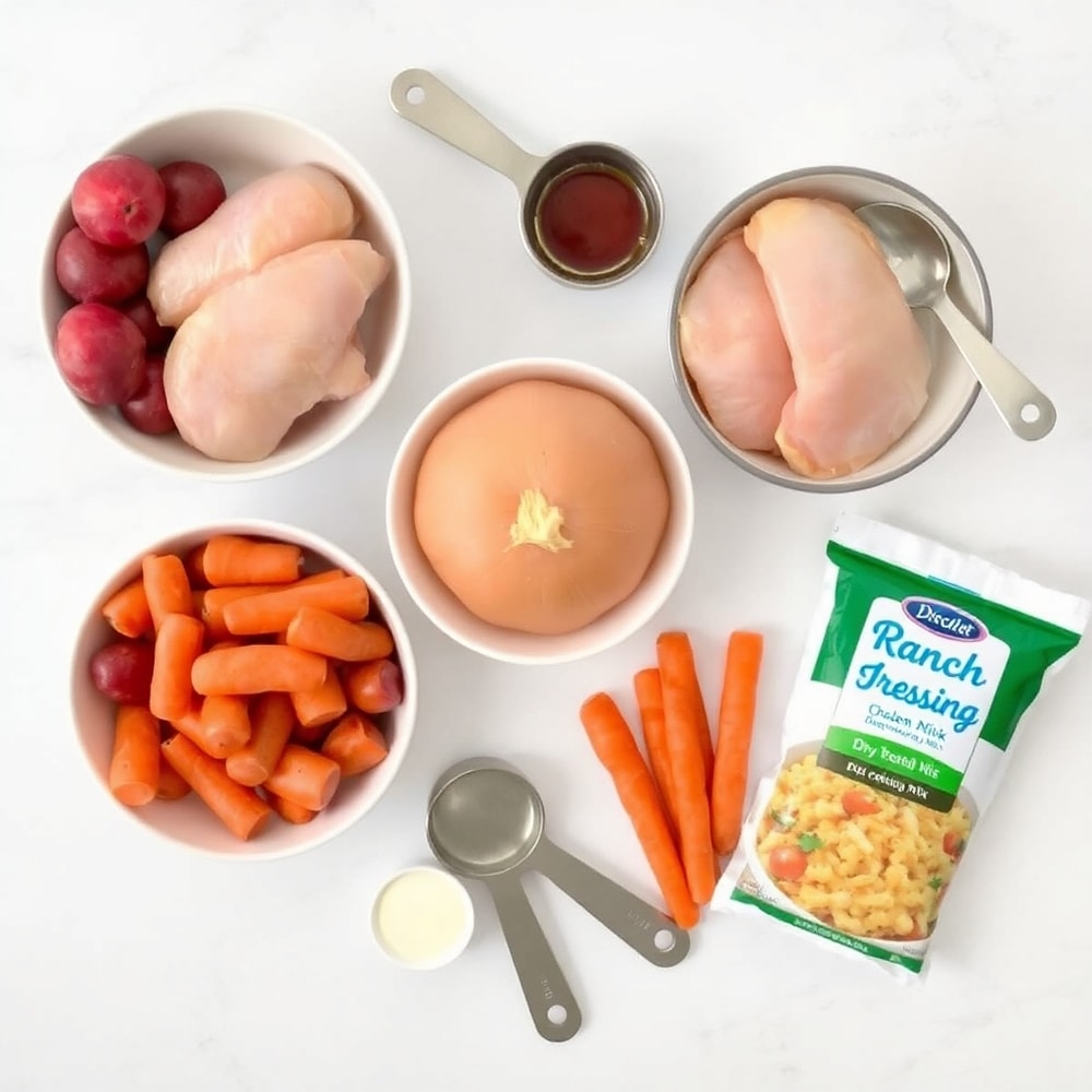 Slow Cooker Chicken Ingredients