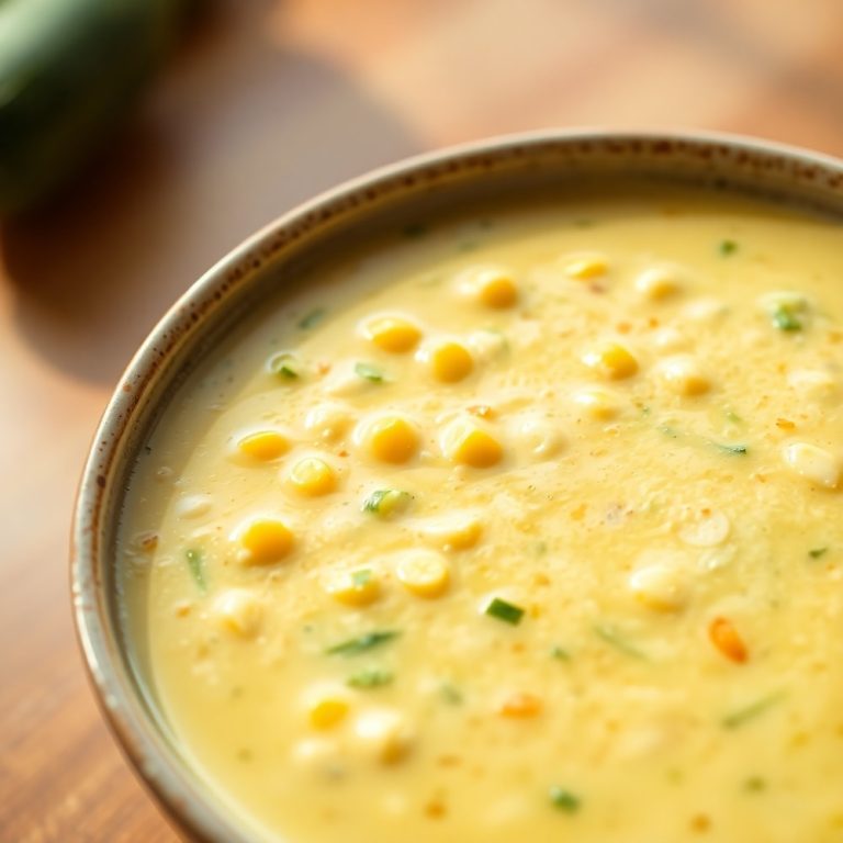 summer corn zucchini chowder